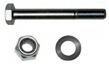 KIT vis M16x110 avec rondelle et écrou autobloquant