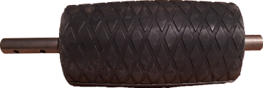 Pellenc - galet d'entraînement arqué pour tapis 250 mm (tête de récolte STD)