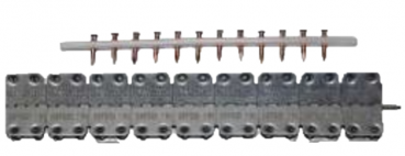 Pellenc - connecteur de tapis, galvanisé pour tapis 310mm (inclus rivets cuivre)