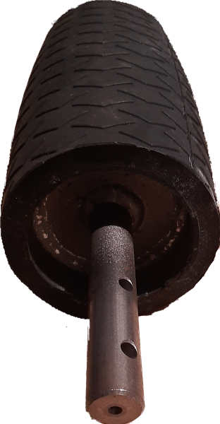 Pellenc - arched drive roller for belt 250 mm (harvesting head STD)_4